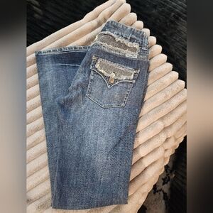 Women's Boot Cut Jeans - Blue